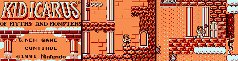 kid icarus sgb palette example kid icarus of myths and monsters screenshots