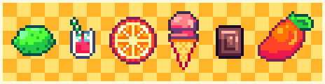 Lemonade Palette Example by pixel rubik cube