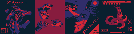 Look of Horror Palette Example by ChuchuCasual