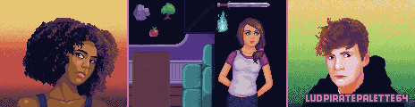 LudPiratePalette64 Palette Example by LewdPirate