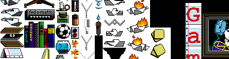 Macintosh default 16-color palette Palette Example by Vyr Cossont