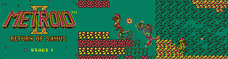 metroid ii sgb palette example metroid ii return of samus screenshots