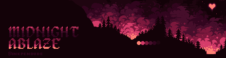 Midnight ablaze Palette Example by Inkpendude 