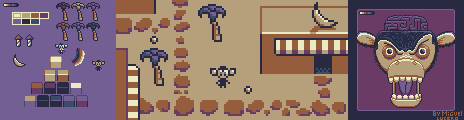 MONKEY BRAINS Palette Example by Miguel Lucero