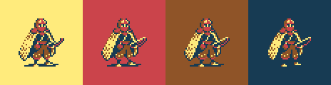 Mononoke Ashitaka Palette Example by Winged Yeti
