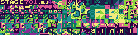 Monster Paper Palette Example by Jude Buffum