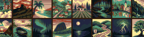 Monsters Also Die Palette Example by Jude Buffum