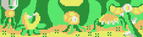 Monstrous Flora Palette Example by MIGUEL ANGEL MADRID MUÑOZ