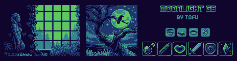 Moonlight GB Palette Example by Tofu
