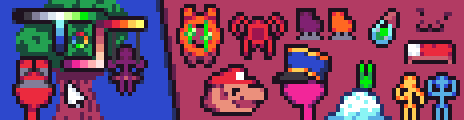 My ghast friend Palette Example by dmh