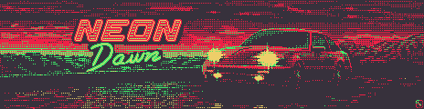 Neon Dawn Palette Example by lizzy
