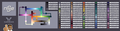 Nice69 Palette Example by marCOmics