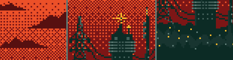 Nightfall in the City Palette Example by Interprete-me