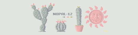 nopal 12 palette example palette usage example by blackedirl