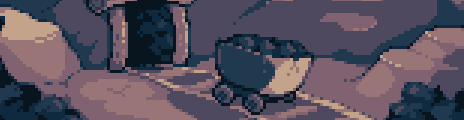 nyx8 palette example they say there is an old abandoned mine somewhere in the woods for pixel_dailies by farian