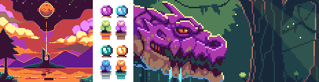 oak21 palette example palette usage example by dan oak