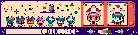 Old Liquor 6 Palette Example by Pipstifelle