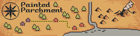 Painted Parchment 9 Palette Example by skeddles
