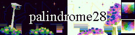 palindrome-28 Palette Example by csharp21