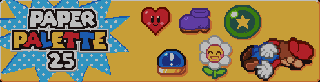 Paper Palette 25 Palette Example by Doph