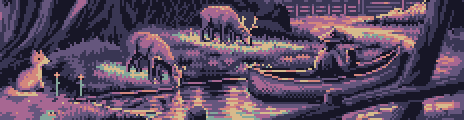 Pastel Landscape Palette Example by Jude Buffum