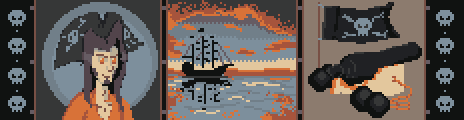 PirateTrousle Dusk Palette Example by Val