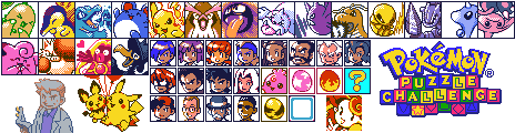 Pokemon Puzzle Challenge Palette Example by Springy