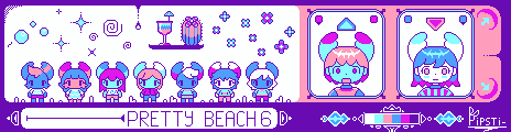 Pretty Beach 6 Palette Example by Pipstifelle