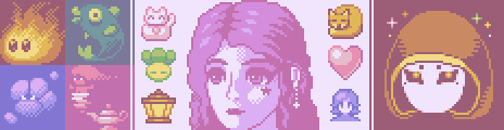 Prismatic Reverie Palette Example by CopheeMoth