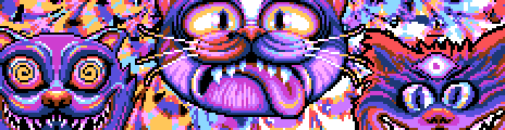 Psychedelic Kittens Palette Example by Jude Buffum