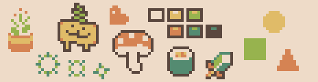 puffball-8 Palette Example by polyphrog