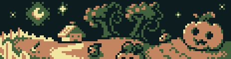 Pumpkin Patch [2-BIT] Palette Example by ATypicalLospecUser