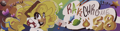 RAKICHROME 58 Palette Example by v3sp_