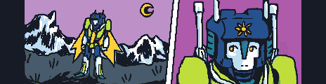 Retro Comic Palette Example by Solitaire