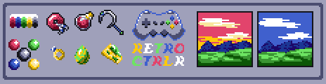 Retro Ctrlr Palette Example by atcero