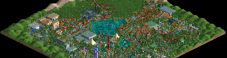 RollerCoaster Tycoon 2 Color Map Palette Example by PixelCrunch