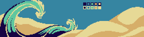Sandstorm by Darude Palette Example by 🍄dots🍄
