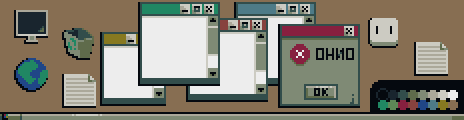 Screen Burn Monitor Palette Example by SteelSoldier