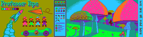 Shroom 8 Palette Example by Professor Ape