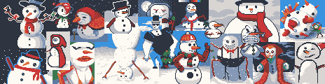 Snowman's Land Palette Example by skeddles