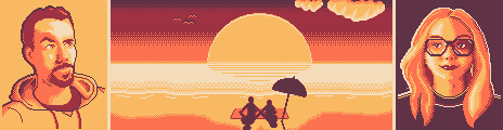 spanish sunset palette example palette usage example by nicoferra