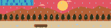 Spring Showers Palette Example by 8-bit Stories