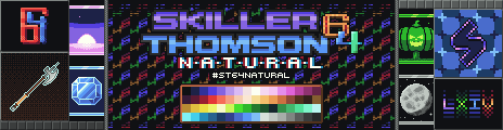 ST 64 Natural Palette Example by Skiller Thomson