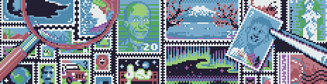 Stamp Collection Palette Example by Jude Buffum