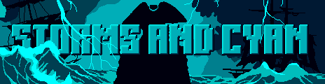 Storms and Cyan Palette Example by Digi