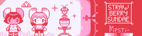 Strawberry Sundae Palette Example by Pipstifelle