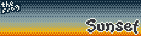 Sunset-9 Palette Example by TheFrog