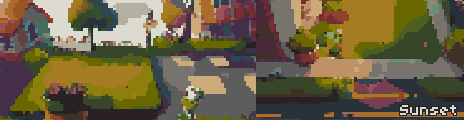 Sunset Palette Example by Durk