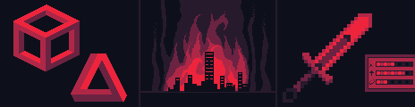 Sunset Red Palette Example by Cabezinu