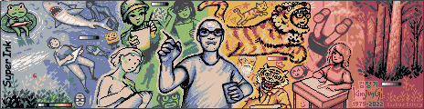 Super Ink Y Palette Example by Cactus Celery